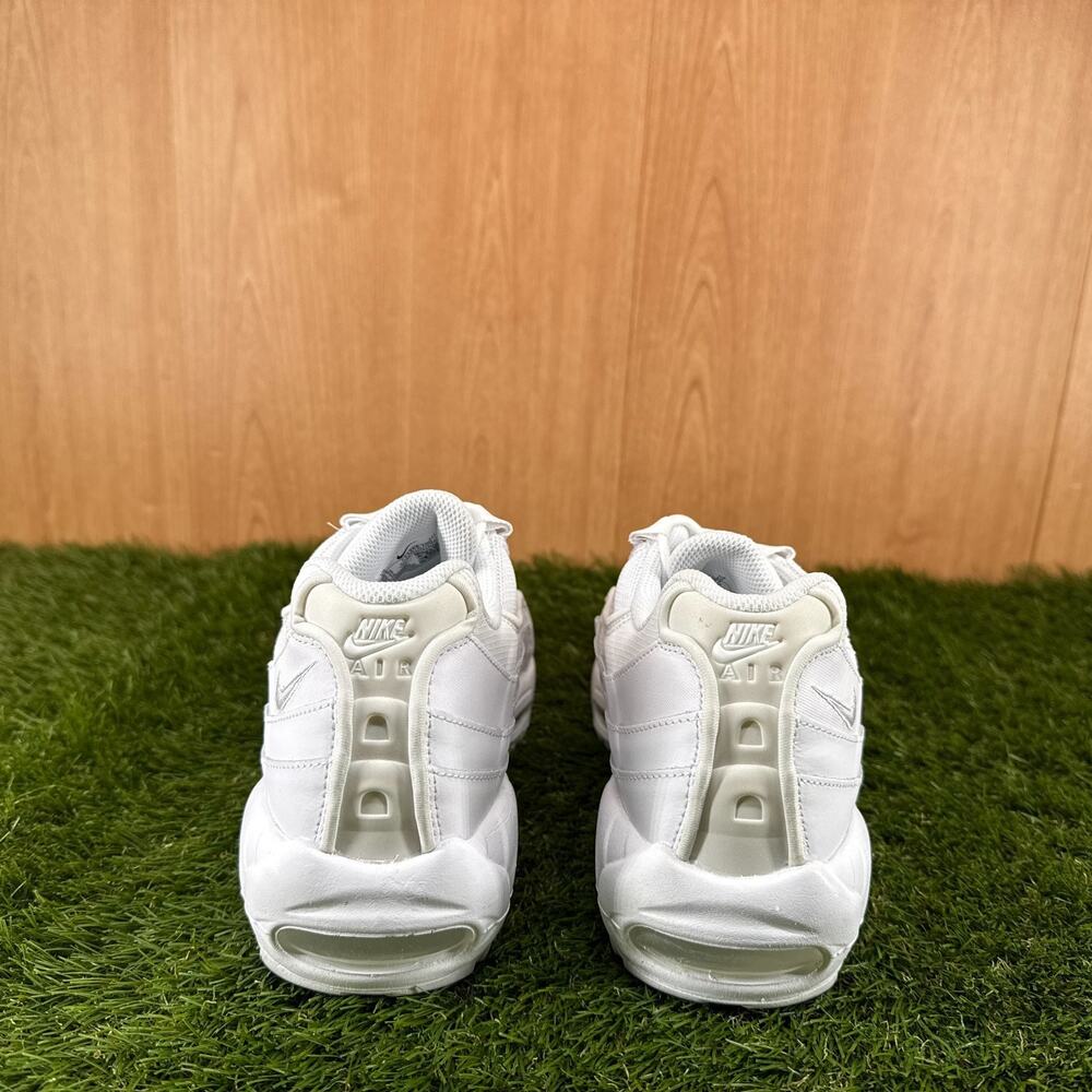 Nike Air Max 95 Essential White Grey Fog Sneakers CT1268-100 Men’s Size 10 - Picture 5 of 7